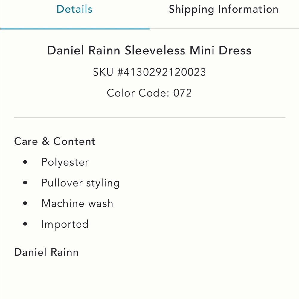 Daniel Rainn Sleeveless mini dress - Picture 5 of 10